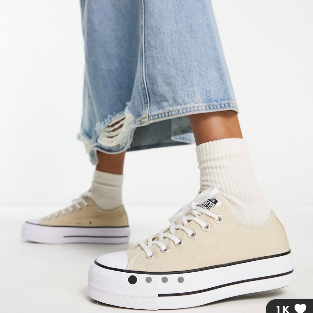 Converse chuck taylor all star platform sneakers